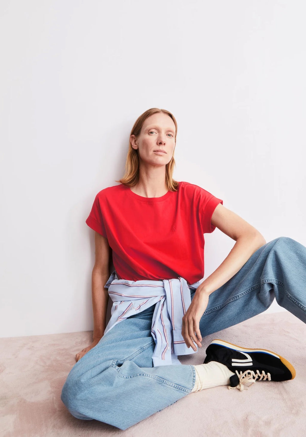 Idaara Organic Cotton T Shirt - Mars Red