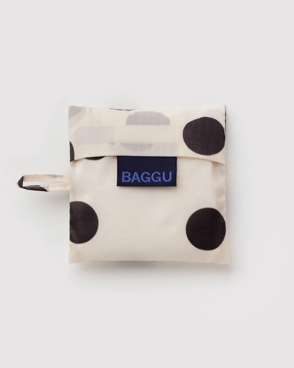 Baby Baggu - Cream & Black Polka Dot