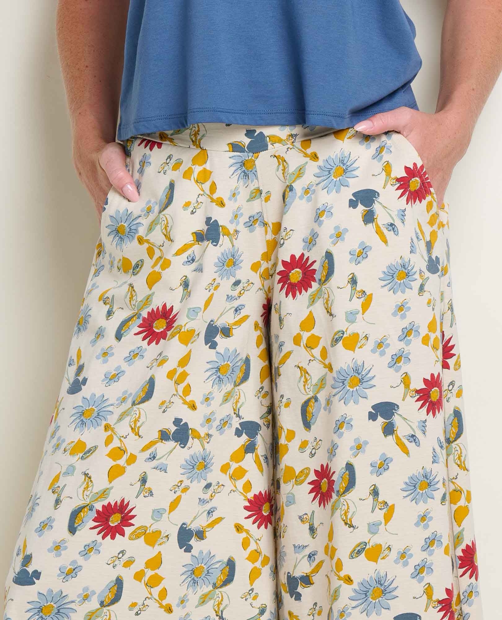 Chaka Culotte - Almond Print