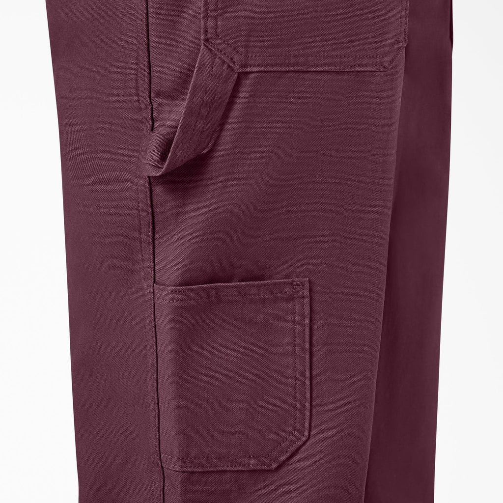 Relaxed Fit Duck Bib Overalls - Fig