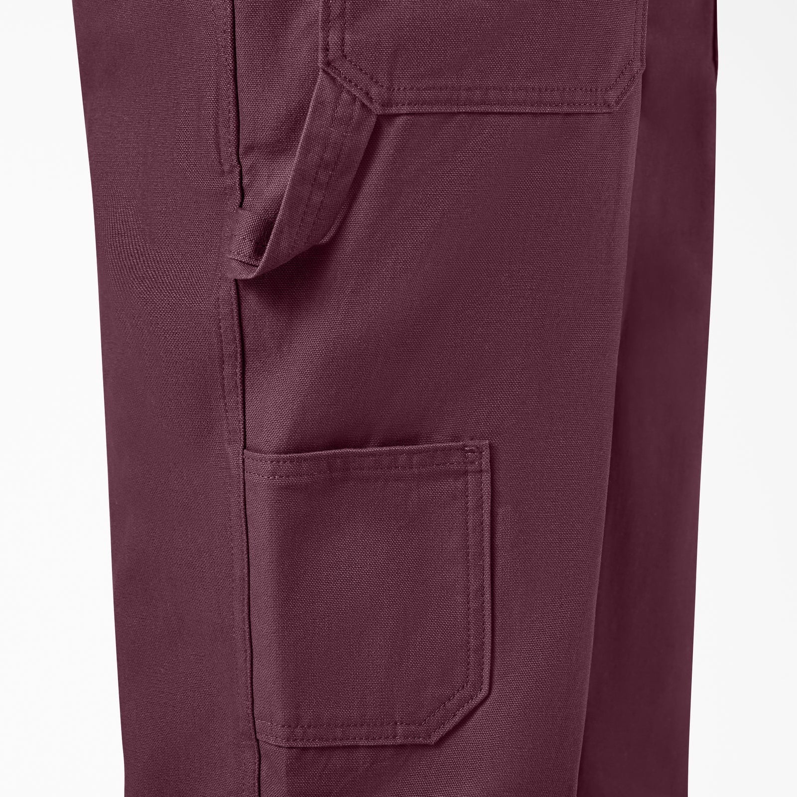 Relaxed Fit Duck Bib Overalls - Fig