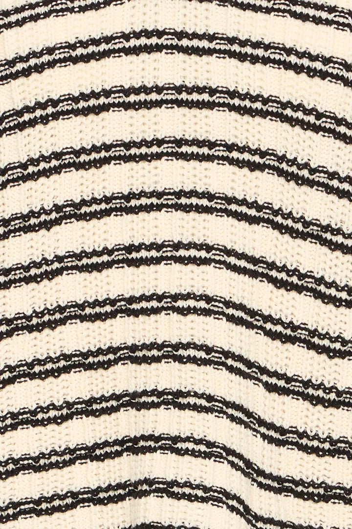 Chany Top - Birch With Black