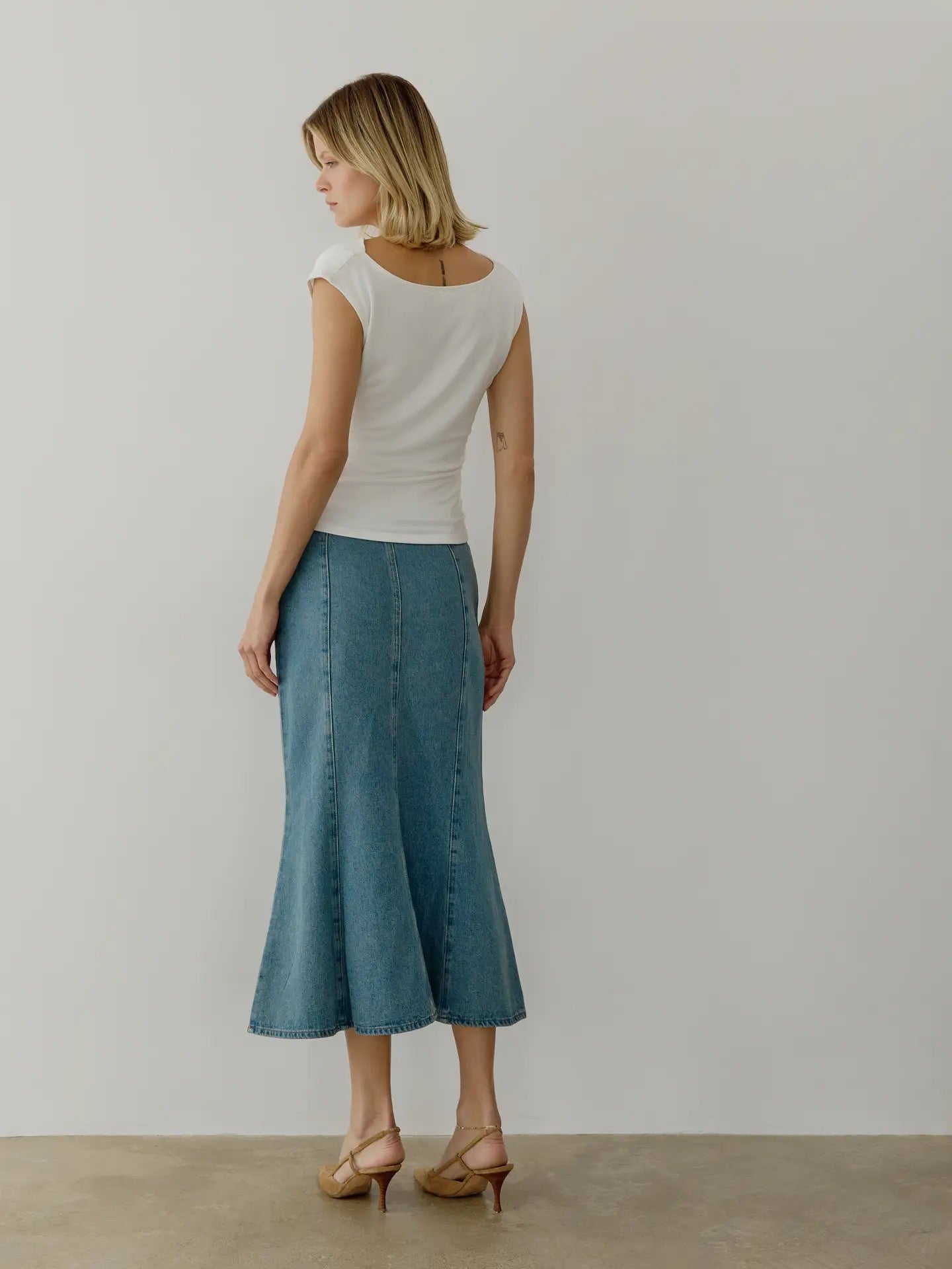 The Areis Denim Skirt