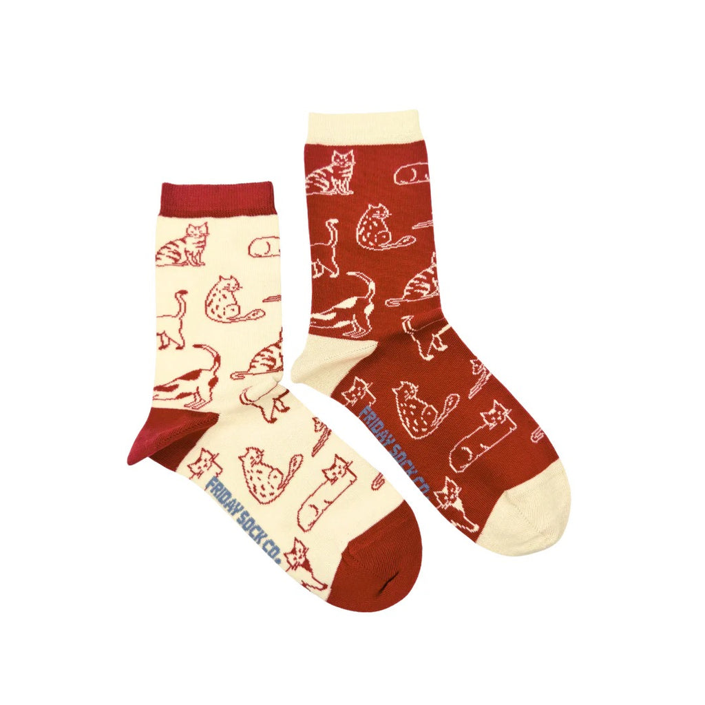 Cats This Did Good Mismatched Sock