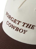 Forget The Cowboy NetPlus Adjustable Hat - Chocolate/Off White