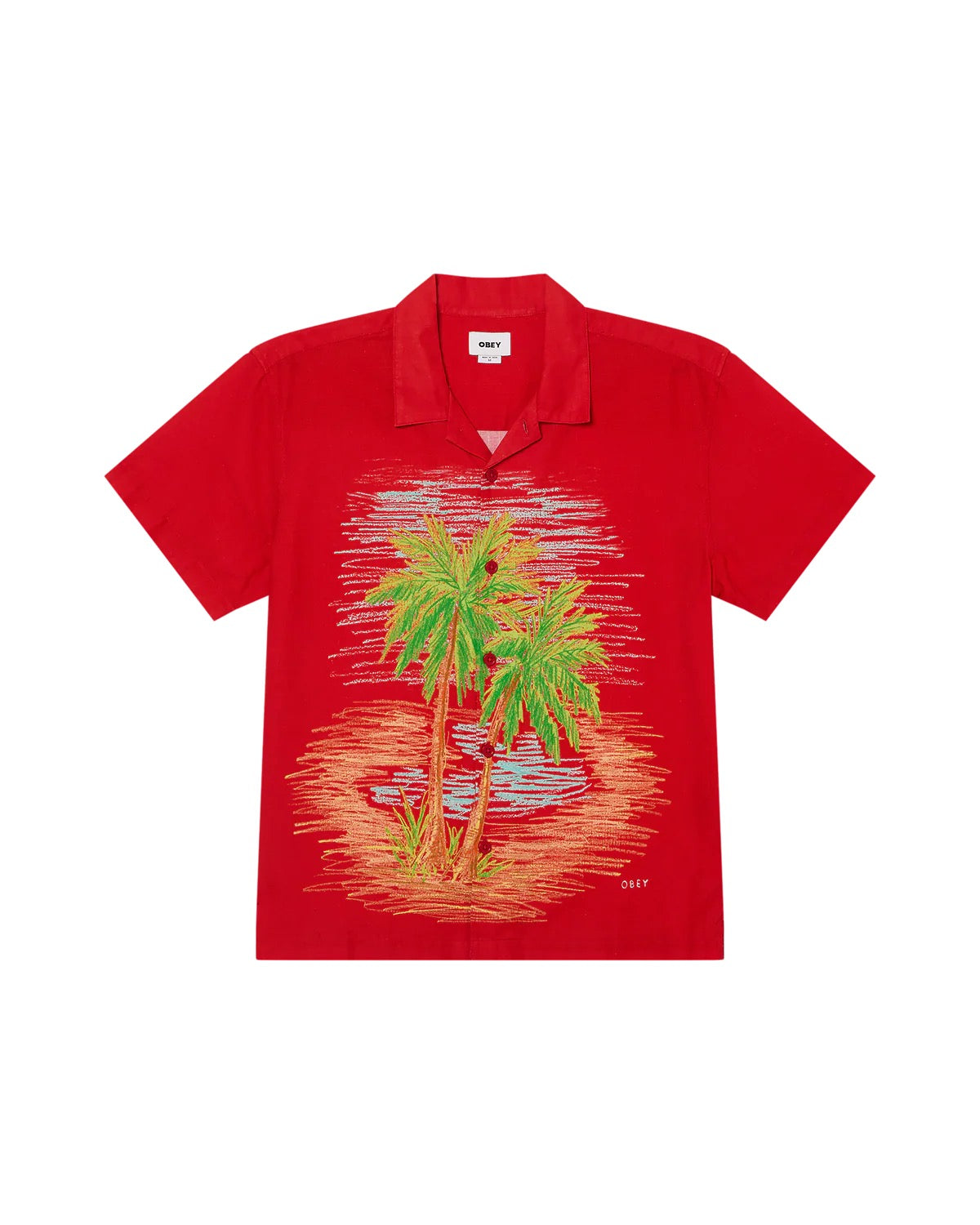 Hyde Woven - True Red Multi