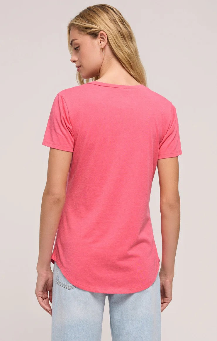 The Pocket Tee - Island Pink