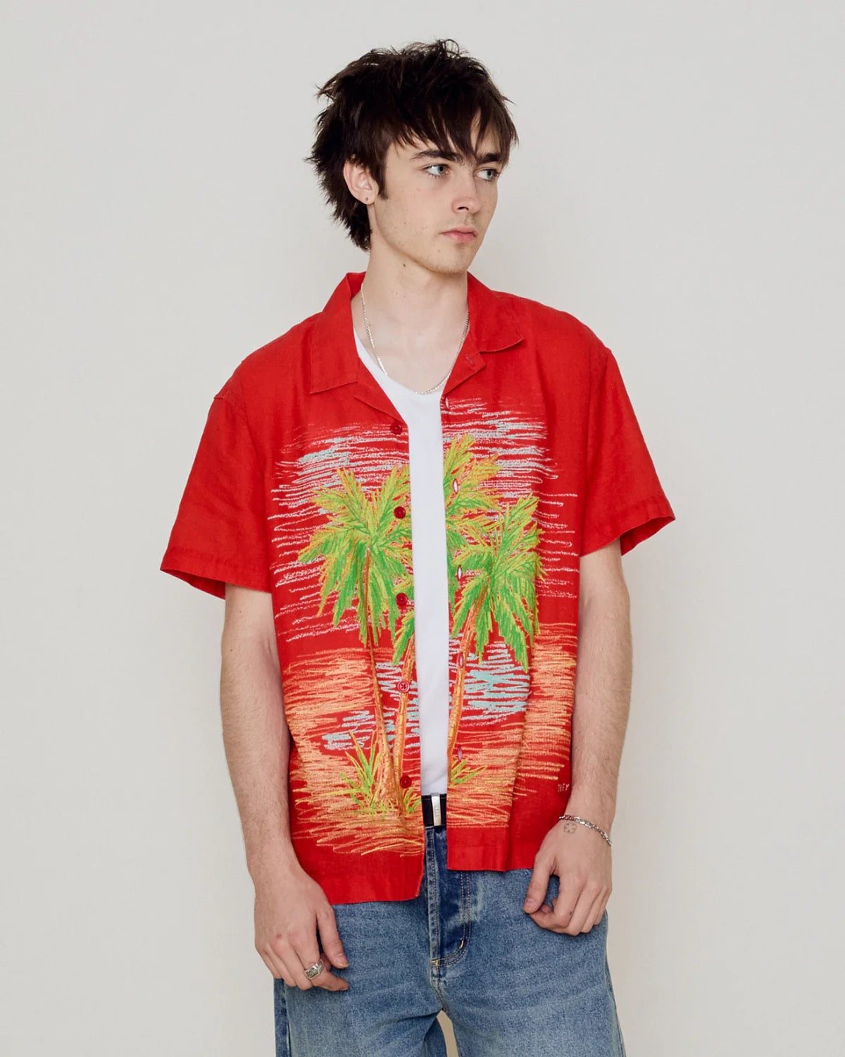 Hyde Woven - True Red Multi