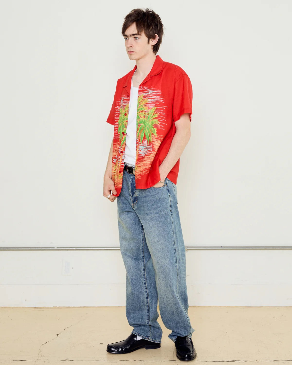 Hyde Woven - True Red Multi