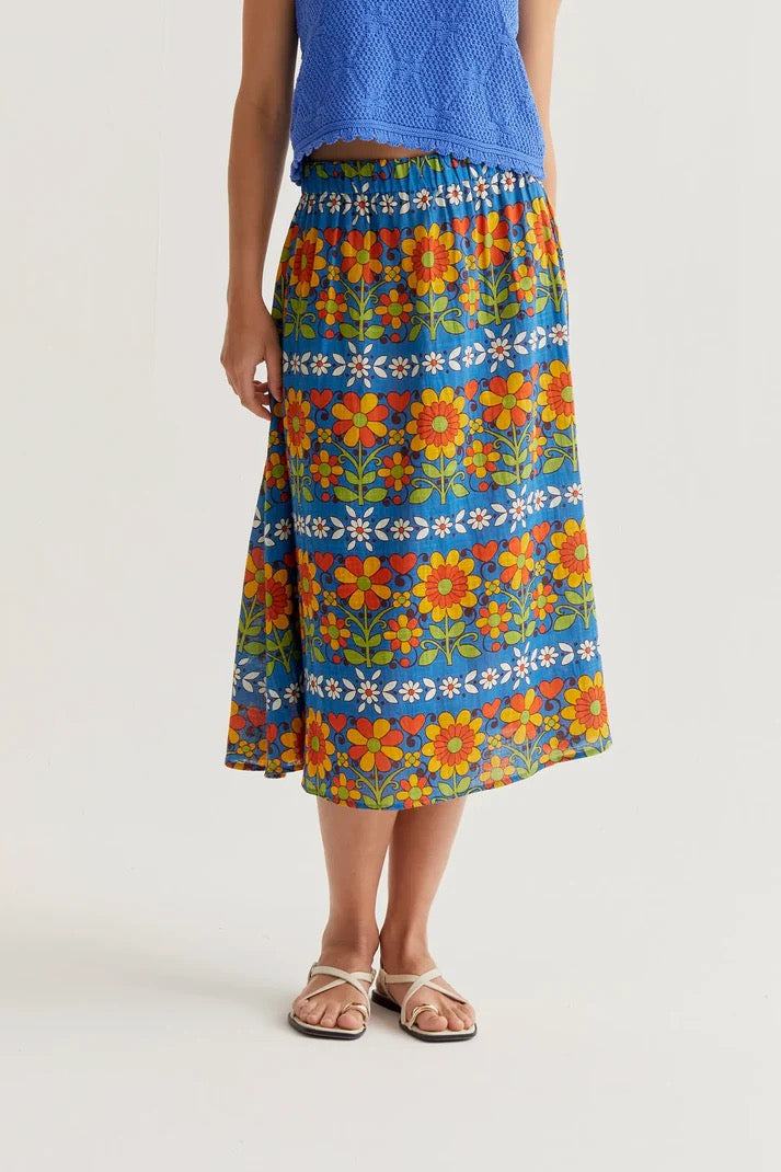 Garden Midi Skirt