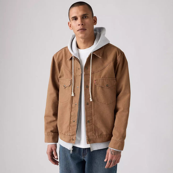 Western Shorthorn Trucker Jacket - Bison