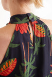 Famara Floral Halter Top