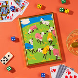 Goats In T Shirts Party Portrait Print