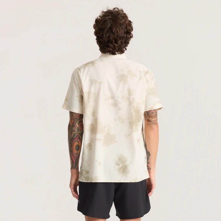 Bless Up Trail Shirt - Ivory Crystal Wash
