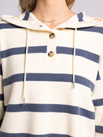 Brighton Top - White/Blue
