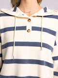 Brighton Top - White/Blue