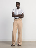 The Bubble Hem Blouse - White