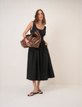 Juliette Midi Dress - Black