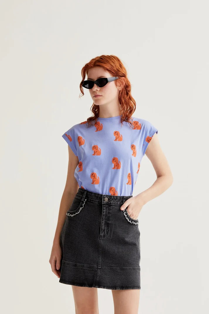 Blue Dog T Shirt