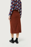 Brown Cord Skirt