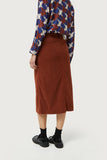 Brown Cord Skirt