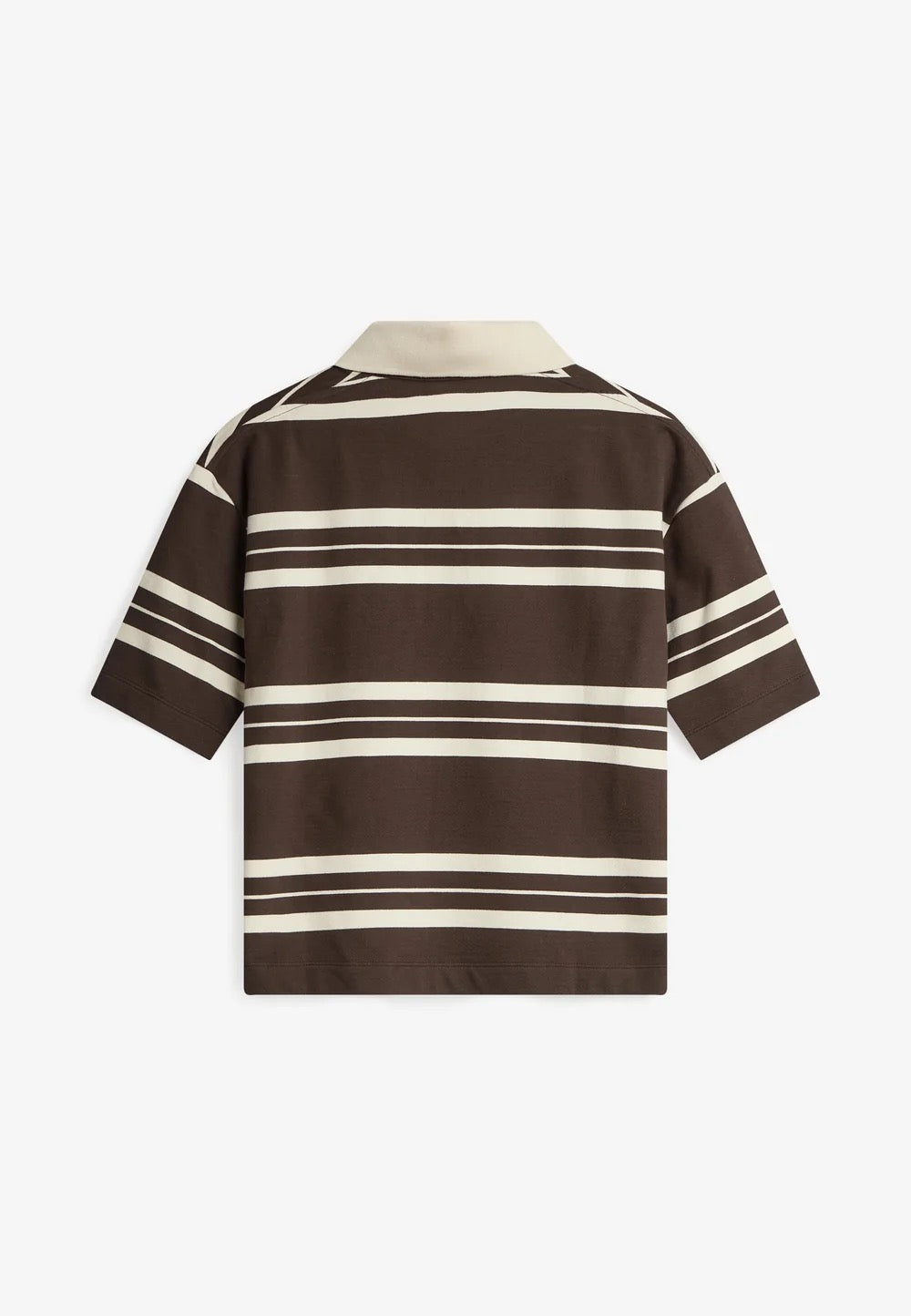 Thea Short Sleeve Polo - Turkish Coffee