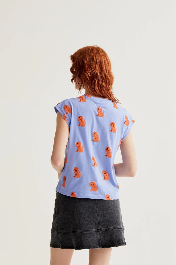 Blue Dog T Shirt