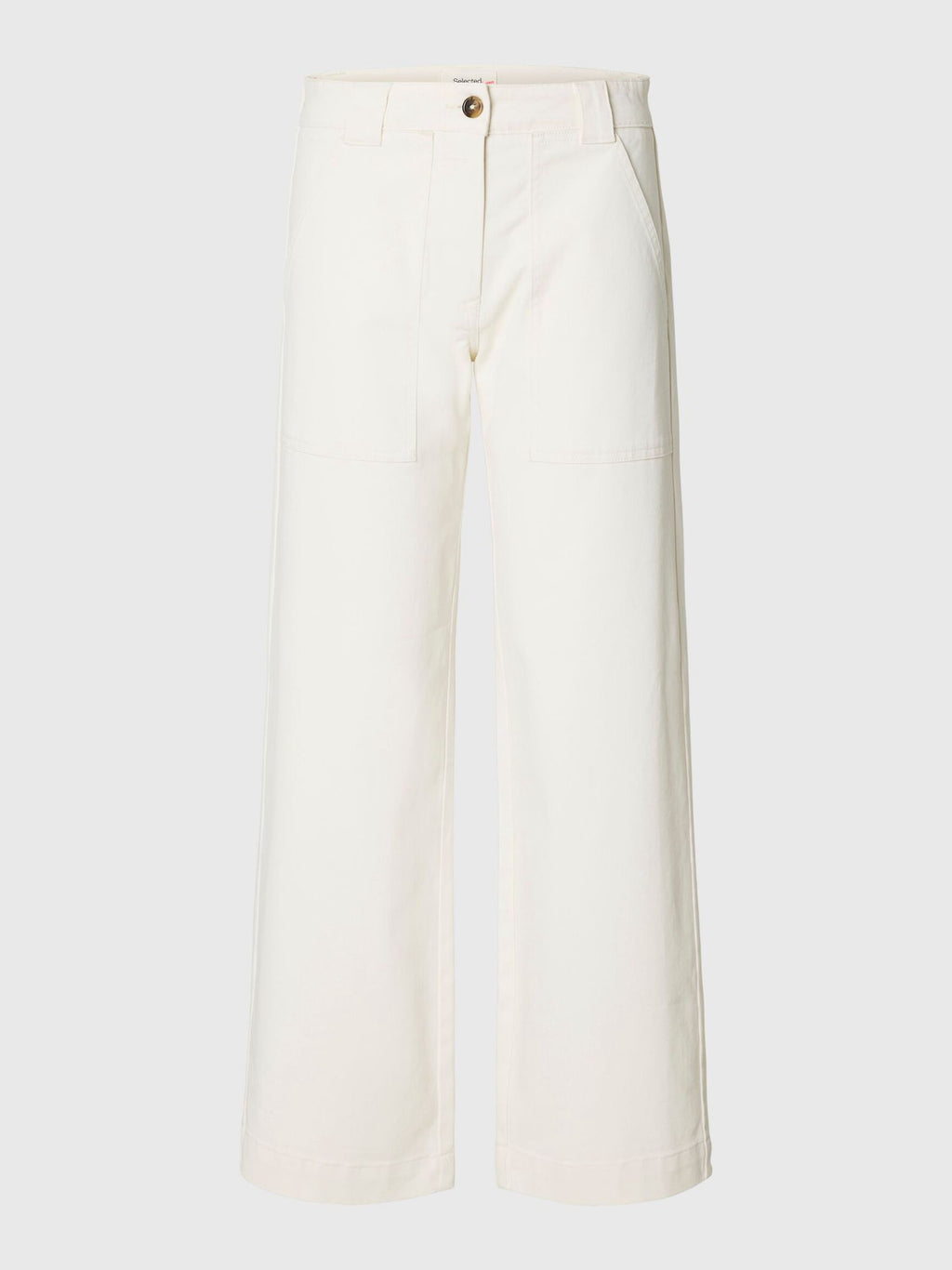 Wide Hotel Amour Pant - Egret