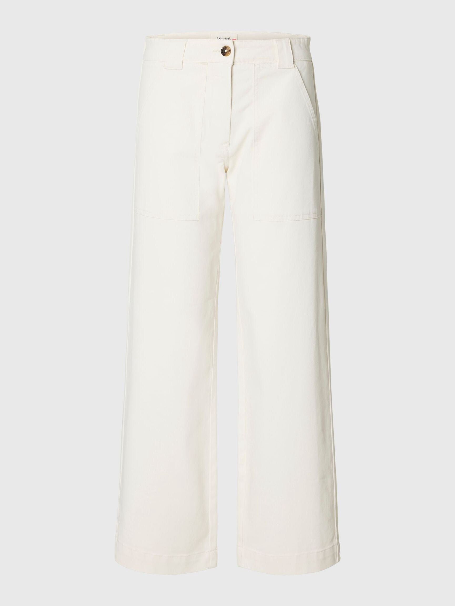 Wide Hotel Amour Pant - Egret