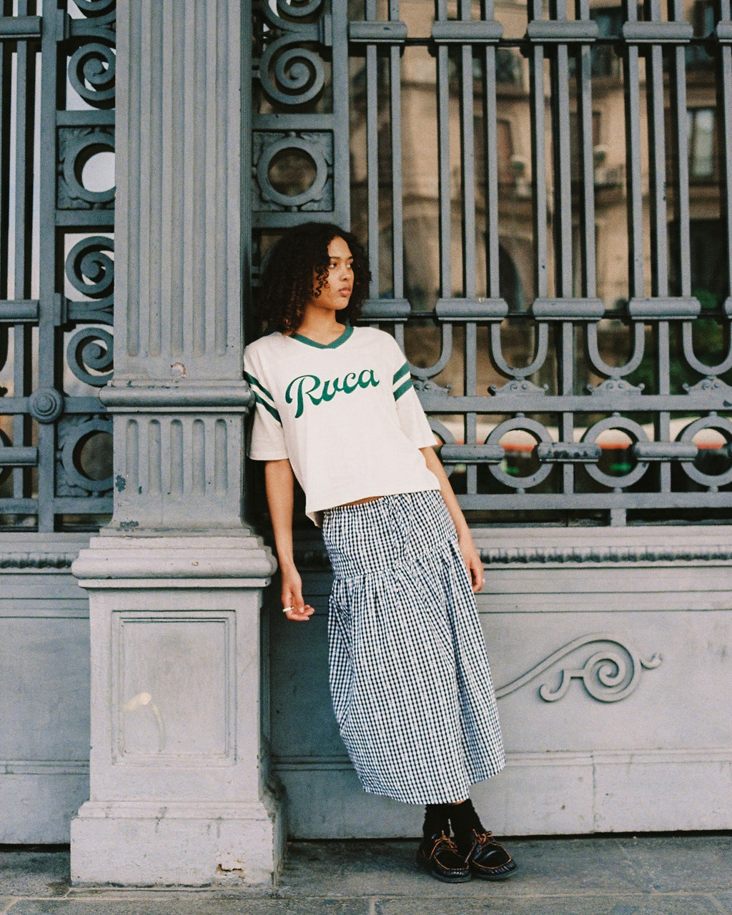 Go West Midi Skirt - RVCA Black