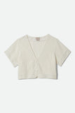 Seaside Eyelet Top - Off White