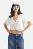 Seaside Eyelet Top - Off White
