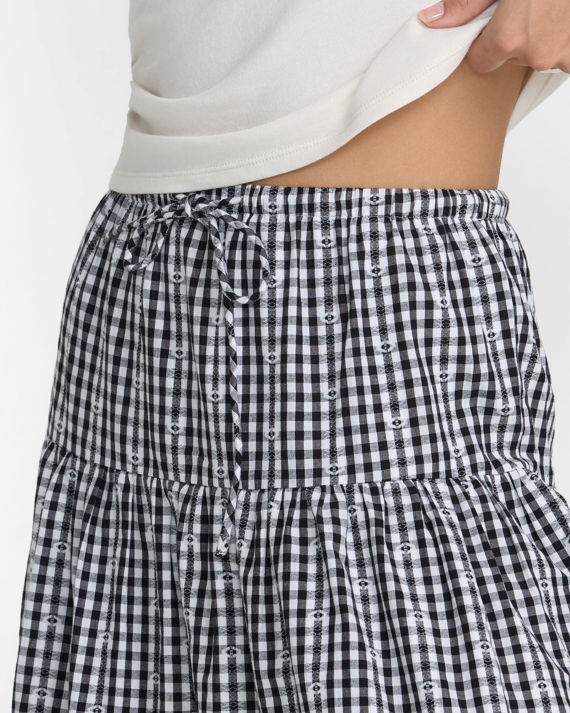 Go West Midi Skirt - RVCA Black