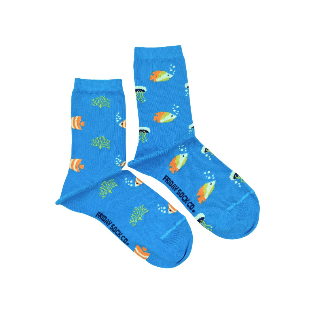 Ocean Life This Did Good Mismatched Sock