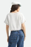 Seaside Eyelet Top - Off White