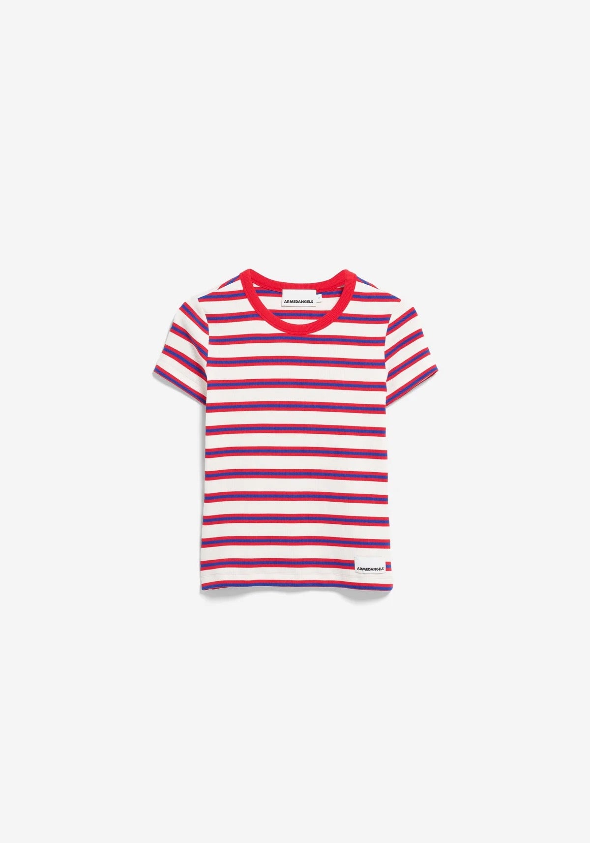 Kardaa T Shirt - Light Oatmilk/Mars Red/Dynamo Blue