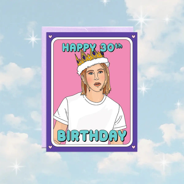 Rachel 30th Birthday Card