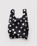Baby Baggu - Silver Metallic Polka Dot
