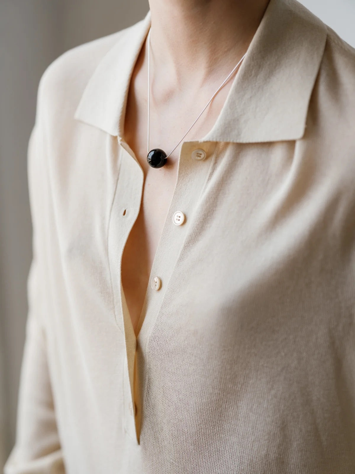 Loter Obsidian Necklace