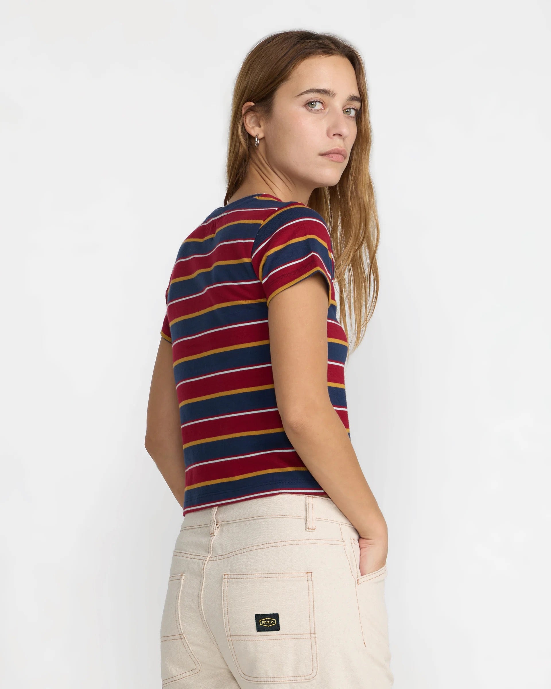 Unbound Baby Tee - Navy