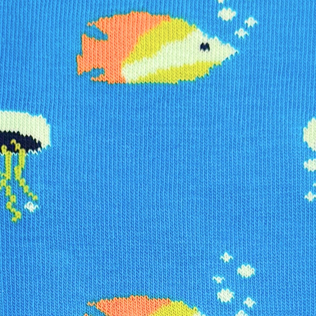 Ocean Life This Did Good Mismatched Sock