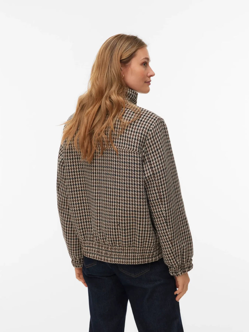 Cheryl Short Jacket - Chocolate Torte Checks