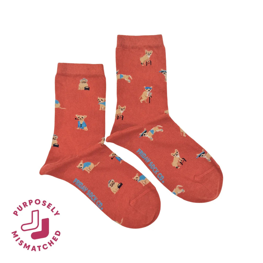 Old Doggies This Did Good Mismatched Sock