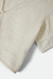 Seaside Eyelet Top - Off White