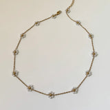 Pearl Flower Necklace