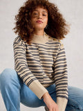 Mix Stripe Sand NK Jumper - Natural Multi