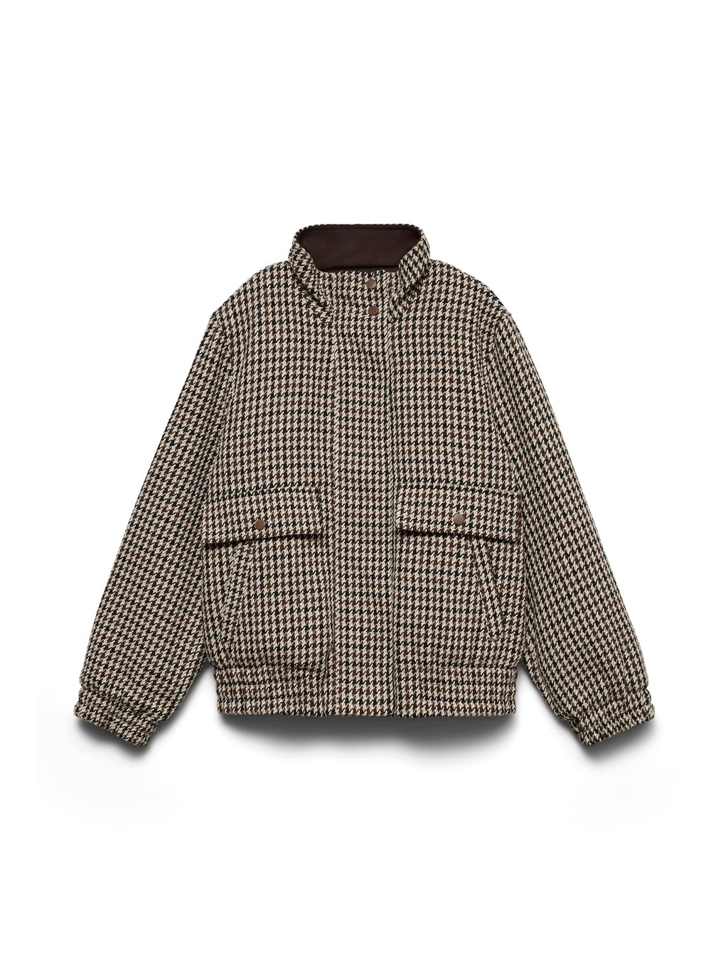 Cheryl Short Jacket - Chocolate Torte Checks