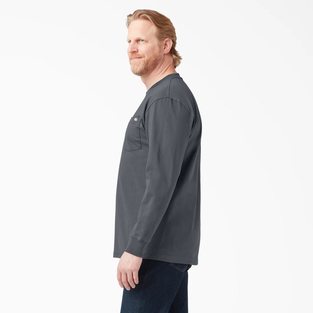 Long Sleeve Heavyweight Crew Neck - Charcoal