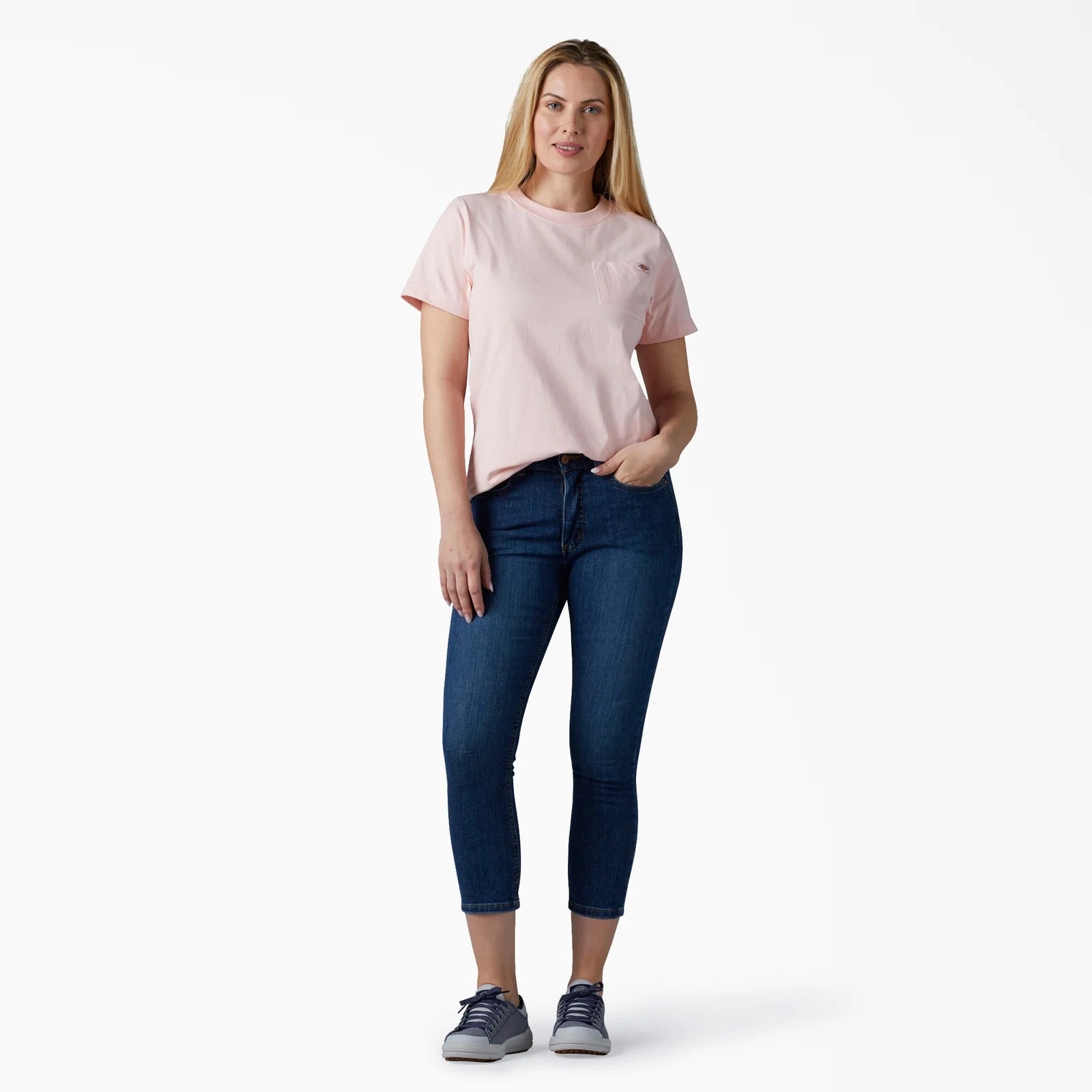 Short Sleeve Heavyweight Pocket Tee - Lotus