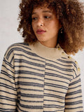 Mix Stripe Sand NK Jumper - Natural Multi